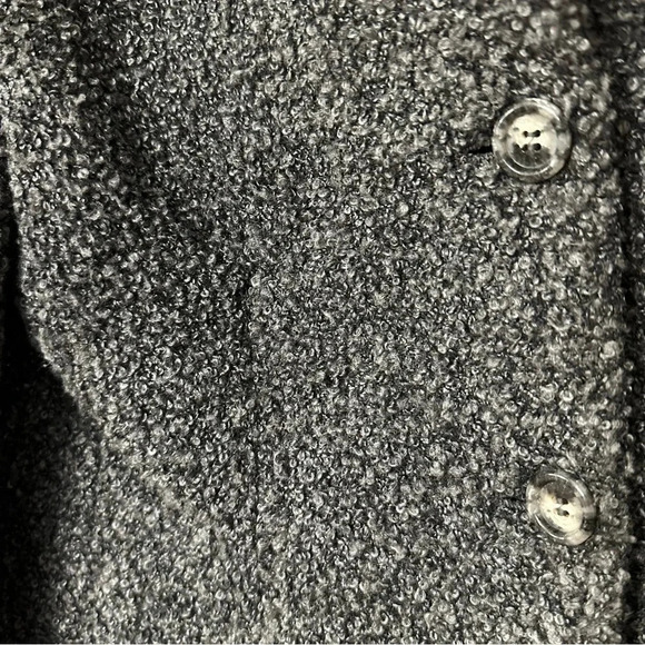 Ann Taylor Petites Women's Vintage Wool Blend Gray Jacket Size 8P GUC - Picture 4 of 7